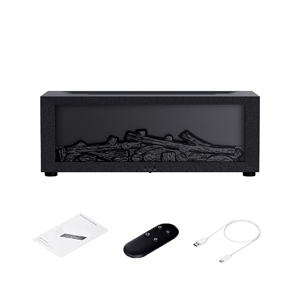 Air Humidifier Essential Oil Diffuser Flame Aroma Humidifier